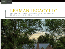Tablet Screenshot of lehmanlegacy.com